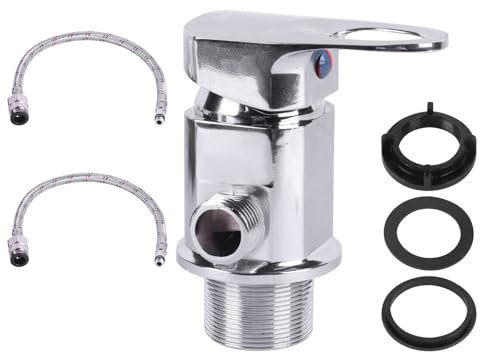 Single-Lever Shower Faucet, 1/2 inch Shower Outlet/Single-Lever Mixer for Surface mounting, Shower Mixer, Shower Faucet, Shower Mixer tap Outlet 1/2 for Motorhome Campervan (B)