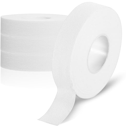YBEATY 4 pezzi finger tapes bianco extra forte autoadesivo, per sport all'aria aperta, boxe, pallavolo, calcio, arrampicata, ginnastica, polso, caviglia, mano