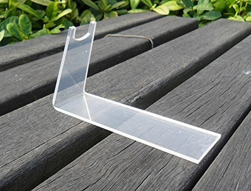 10pcs/pack Clear Acyrlic Pistols holder Gun display stand rakcs