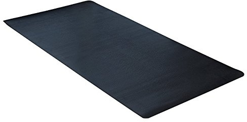 CLIMATEX Indoor/Outdoor Rubber Scraper Mat, 36 in. x 6﻿ ft., Black