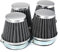 Alamor 4Pcs 52 Mm Filtres À Air Moto pour Kawasaki Zx550 Gpz550 Ninja Zx600 Suzuki/Yamaha