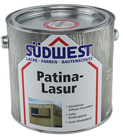 Südwest Patina-Lasur Holzlasur Treibholz 2,5 Liter