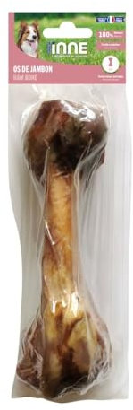 Nutrivet - INNE - Hund - Natürliche Leckerlis - Schinkenknochen - 1 Stück