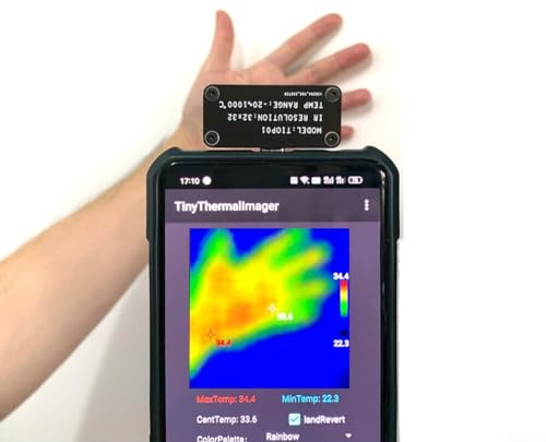 Caméra thermique pour Android, caméra d'imagerie thermique de -20 ℃ à 1000 ℃, imageur thermique infrarouge 32 x 32 USB-C caméra d'imagerie thermique
