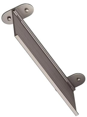 Azxcvbnm Space Aluminium Badezimmer-Organizer, Regal, praktische Wandhalterung für Mieter, starke Tragfähigkeit für Toilettenartikel