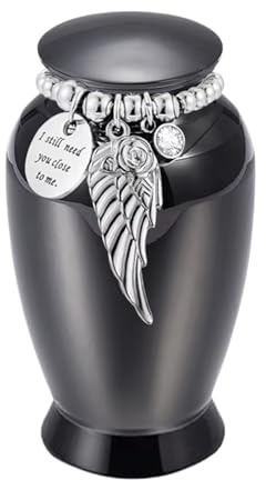 Aufquwk Urne pour Cendres De Chat,Boîte À Cendres Commémorative en Métal De 7,01 Cm,Urnes De Crémation | pour Commémoration De Chat Et Chiot Animal De Compagnie Funéraire Étagère Stockage Décoration