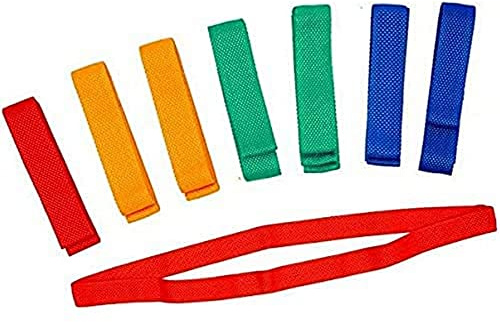 Pre-Sport Unisex (förpackning 10) lagband paket med 10, grön, 100 cm UK