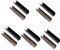 OQHAIR Brownies - Molde para Tartas de Acero Inoxidable, 6 Piezas, Molde para Galletas, Molde para Pan, Molde para Galletas de Mantequilla, Molde para Galletas de Acero Inoxidable, Molde