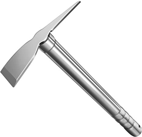 BESPORTBLE portative Stainless Steel inoxlm kit Jardinage Outils de Jardin désherbage Une Petite houe de Jardinage en Acier Extérieur à Creuser Suite Parterre de Fleurs