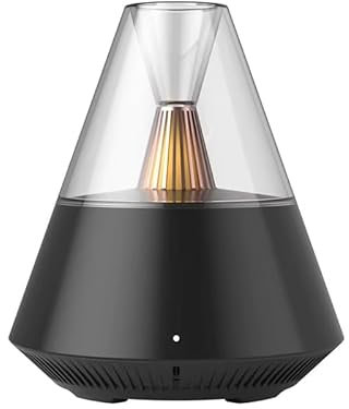 ALMA® Aroma-Diffusor – Duftöl Ultraschall-Raumbefeuchter für Ätherische Öle mit LED-Licht – Intelligente Aromatherapie, Leise Verwendbarkeit, 16h Dauerbetrieb, Inkl. Fernbedienung