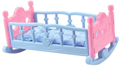 YARNOW Letto Per Bambole Culla Per Bambole Giocattolo Per Casetta Da Gioco Giocattolo Per Giochi Finzione