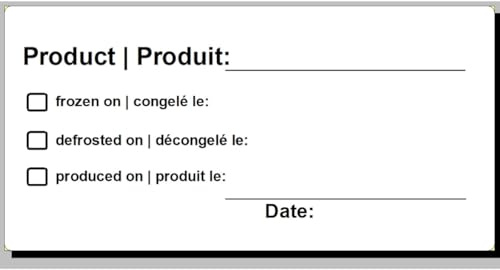 Étiquettes hydrosolubles HACCP. Idéales pour gastronomie et grandes cuisines. Autocollantes et se détachent sans laisser de traces. 500 étiquettes sur rouleau dans un distributeur. Taille 70 x 35mm