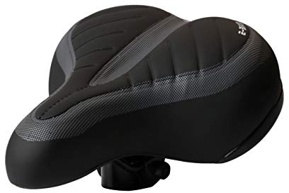 Benson 012457 Komfort Fahrradsattel Sattel Schwarz Typ E-Bike