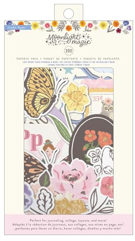 American Crafts Crate Paper Moonlight Magic Paperie Pack 200/Pkg-Paper & Washi Stickers