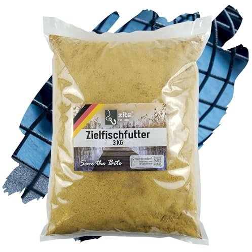 Cite Fishing målfiskfoder färdig blandning – mycket attraktivt basfoder – 3 kg fiskefoder molnbildande – hög lockeffekt och bra bindande