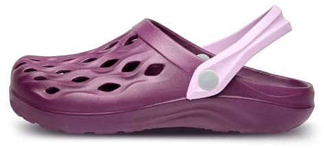 Ladeheid Zuecos Clog Mules Zapatos Femeninos de EVA LA-CA-16 (Violet, 41)