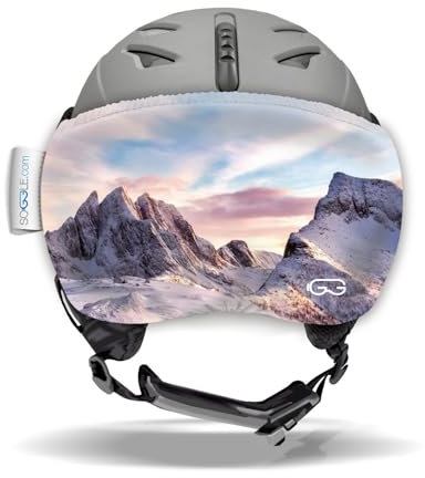 SOGGLE Vizor Visier Schutz für Visierhelme (Skihelme), Farbe:Vizor Norway