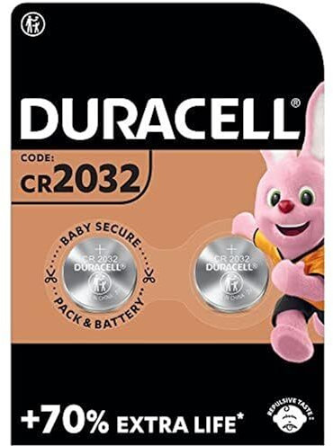 2X Duracell Cr 2032 Lithium (1 Blister Da 2 Batterie) 2 Pile