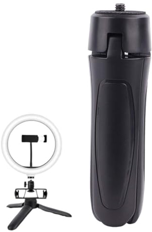 UIEXAY Mini Treppiede Compatibile Con Dji Osmo Pocket 2 E 3, Supporto Portatile In Abs Nero Per Treppiede Supporto Selfie Accessori Ideali Per Varie Attrezzature Ripresa