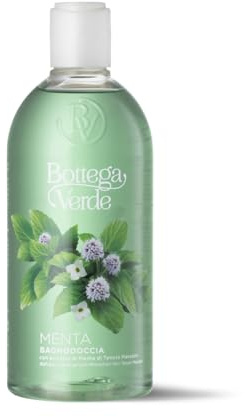 Bottega Verde, Menta - Bagnodoccia con estratto di Menta di Tenuta Massaini (400 ml)