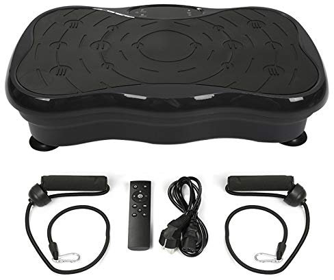 Plataforma Vibratoria Ultra Delgado,Plataforma Vibratoria de Fitness, 200W Plataforma Vibratoria,para fitness ultrafina, con motor dual 3D, extragrande, elimina el grasa y moldea el cuerpo en casa