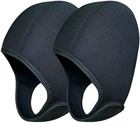 Hotfiary Neopren Kopfhauben Tauchhaube 2,5 mm Neoprenanzug Kapuzen Badekappe Hut Verstellbare Badekappen Taucherkappe Kopfbedeckung für Männer Frauen Segeln Kajak Wassersport Tauchkopfhauben