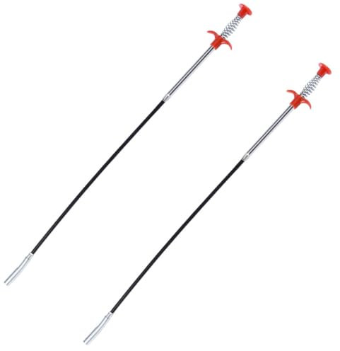 WeddHuis 2 Pcs pinces à griffes flexibles pour travailler dans des espaces restreints, Nettoyage des tuyaux (60cm)