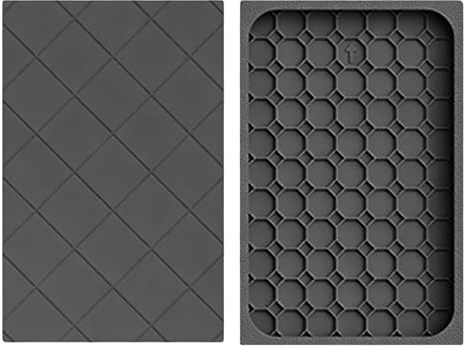 Copertura protettiva Gen 3, con silicone impermeabile, 60,2 x 39,2 x 1,9 cm, copertura protettiva per parabola satellitare, per da campeggio, resistente ai raggi UV, per sabbia, tetto