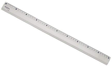 Graphoplex Regla Aluminio 50 cm GX1950