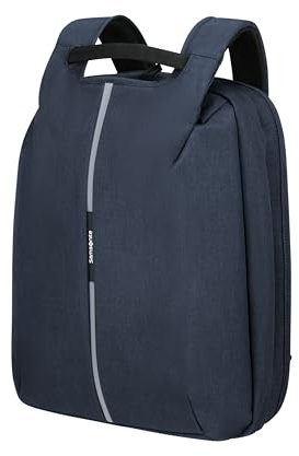 Samsonite Securipak - Reise-Rucksack erweiterbar 15.6 Zoll, 45 cm, 25.5/30 L, Blau (Eclipse Blue)