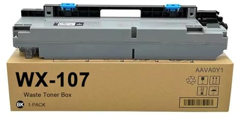 Derplin WX-107 WX107 Waste Toner Container Use for Konica Minolta bizhub C250i C251i C300i C301i C360i C361i C450i C451i C550i C551i C650i C651i C750i C751i Printers (1 Pack)