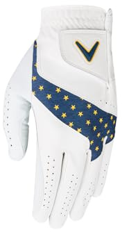 Callaway Golf Fusion Glove - EU, MLH Small, Weiß