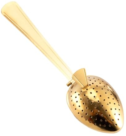 Cucchiaino Da Tè Sfuso - Cucchiaio Per Infusore Da 1,38 Pollici, Colino Da Tè Con A Scatto, Clip Per Uova | Acciaio Inossidabile Con Manico Lungo | Diffusore A Intervallo Di Infusore Più Ripido