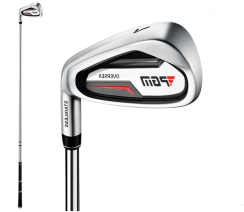 Sinistra Mano # 7 Golf Ferro con Grafite/Acciaio Albero 36 Gradi Loft per la Pratica Uomini Donne LH Club Sport (Sinistra,Men(steel rod))