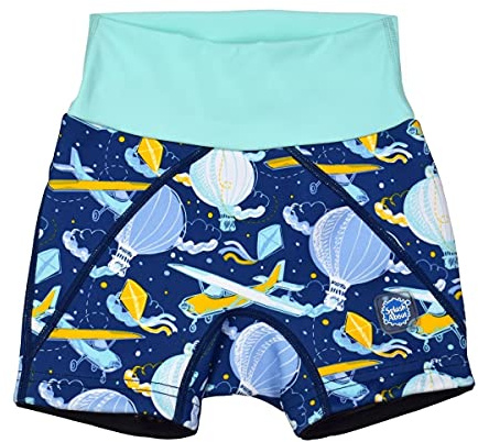 Splash About Shorts de baño de incontinencia para niños pequeños Up in The Air, 2-3 años