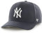 '47 MLB New York Yankees Cold Zone MVP DP Unisex-Baseballkappe, Verstellbar, Hochwertiges Design, White Logo, Navy Blue