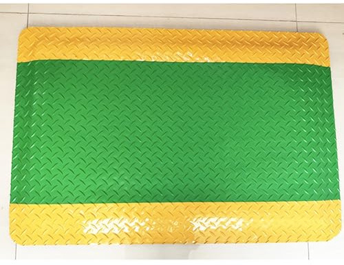 CEHJZQRPL Anti-Ermüdungsmatte, Ermüdungsschutzmatte, weiche Arbeitsmatte, ergonomische Arbeitsplatzmatte, gerippte, rutschfeste und dämpfende Oberfläche, in vielen Größen erhältlich