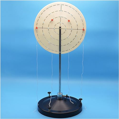 CUTPOIY Rotating Axis Using A Torque Plate Basic Physics Demonstration Demonstrates The Equilibrium Conditions of an Object with A Fixed Torque Disc Experiment Equipment Learning Starter Kit