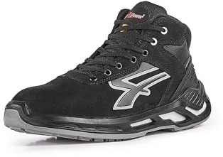 Upower - Chaussures de sécurité Hautes légères et Confortables Arden - Usage général - S3 SRC CI ESD 43 - Gris Foncé