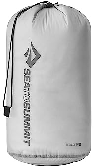 Sea to Summit Ultra-SIL Stuff Sack, Ultralight Outdoor and Travel Storage, 13 Liter, Highrise Grey