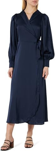 Vienna Ravenna L/S Ankle WRAP Dress-NOOS