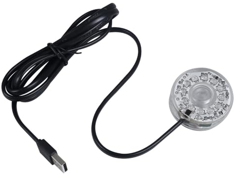LED Aquarien Unterwasser Licht, Wasserdichtes USB Aquarienlicht mit Festen Saugnäpfen zur Aquarien Dekoration