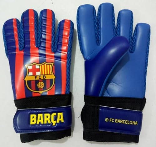 FCB Guantes de Portero Infantiles Oficiales de FC Barcelona (Talla 3)