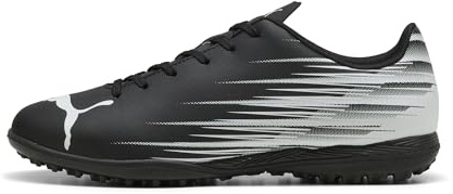 Puma Men's ATTACANTO Indoor Trainer Soccer Shoe, Puma Black-Puma White, 10.5