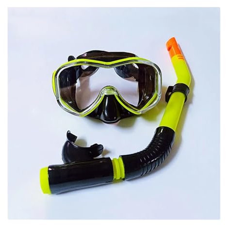 Dykmasker Snorkelset Helmask Dykglasögon Utrustning Djuphavsdräkt Helt härdat glas Vuxen dykset