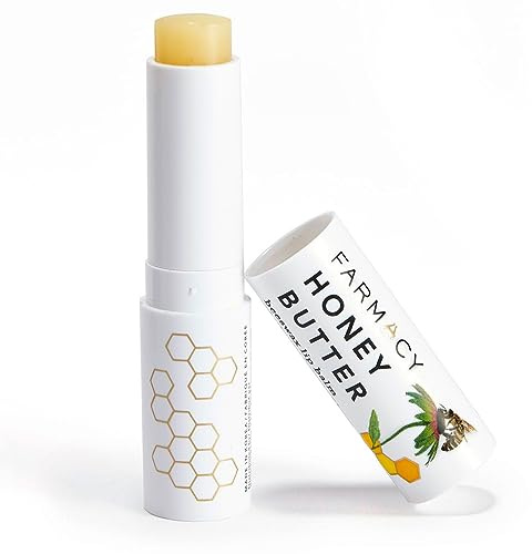 Farmacy Honey Butter Beeswax Lip Balm - Natural Lip Moisturizer Chapstick for Dry Cracked Lips