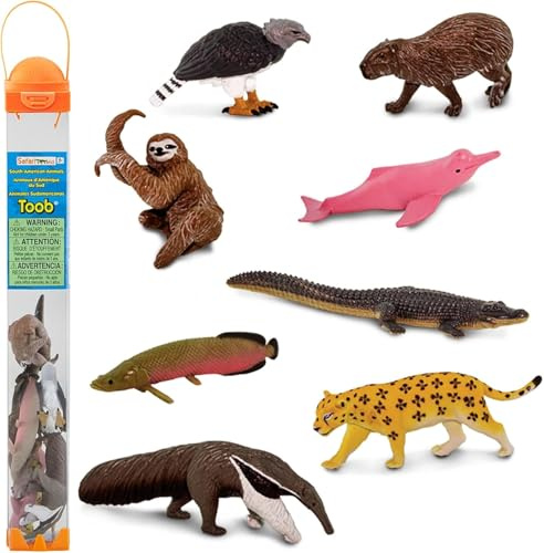 Safari Ltd. TOOBs Animales sudamericanos Figura de juguete para niños y niñas - A partir de 3 años