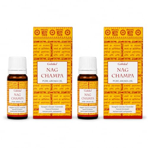 Aromasenses 2-pack rena eteriska oljor Goloka Nag Champa 10 ml