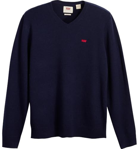 Levi's Pull à col en V pour Homme, Naval Academy, M