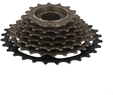 Roue libre en acier à haute teneur en carbone pour vélos à 6/7/8 vitesses, performance fiable et installation facile (7 vitesses)